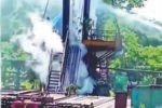 Gas leak continues at ONGC well after three days of blowout, 70 families shifted