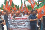 BJYM East Karbi Anglong holds protest over CM convoy incident