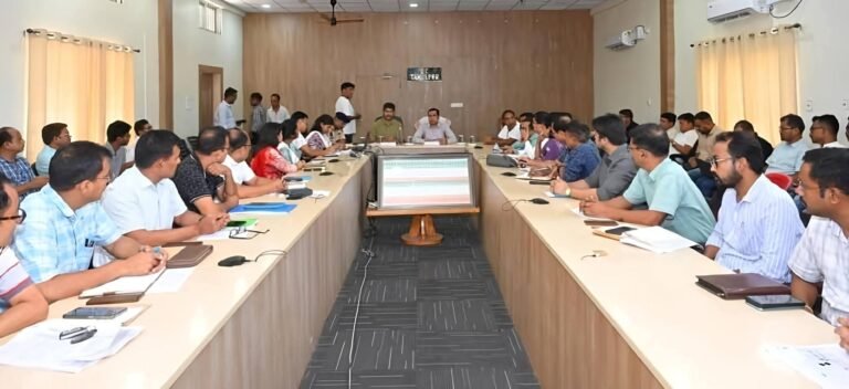 Minister Jayanta Mallabaruah reviews key welfare schemes in Tamulpur