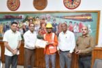 NFR felicitates track maintainer for averting disaster in Lumding-Badarpur hill section