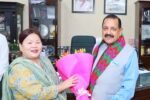 WCD minister Dasanglu Pul meets union minister Jitendra Singh