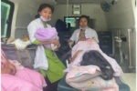 Healthy baby delivered inside 108 ambulance