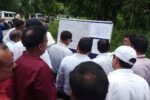 NFR general manager inspects proposed wagon workshop site at Basbari in Kokrajhar
