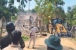 Eviction drive begins in Dahikata Lead