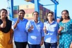 Women handling heavy containers with joysticks, bridging gender gap at Adani Vizinjham Port New Project(1)