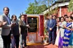 NFR GM lays foundation stone for new School building at Maligaon NFR GM lays foundation stone