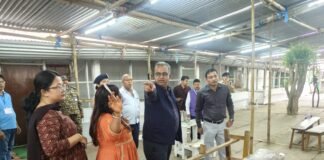 CEO Anurag Goel visits Sivasagar strong room