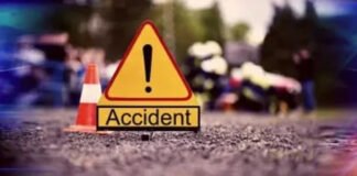 Road mishap at Nagaon bypass
