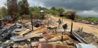 Armed militants torch houses in Manipur’s Kamjong district, residents flee