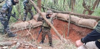 Security forces destroy 23 illegal bunkers, seize 18 IEDs in Manipur