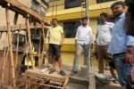 Ward 15 Councillor inspects Binapani Samiti Kalimandir