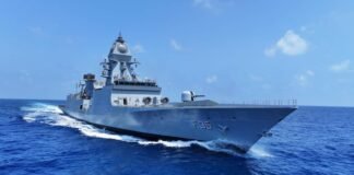 Indigenous stealth frigate ‘Mahendragiri’ endowed with potent weapon system delivered to Navy