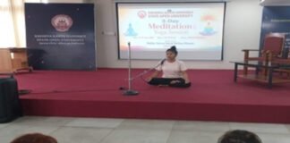 KKHSOU launches three-day yoga and meditation programme for employees