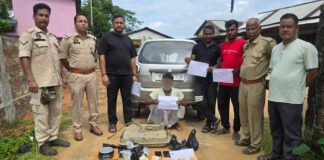 Drugs worth Rs 2.5 crore seized in Assam’s Sribhumi